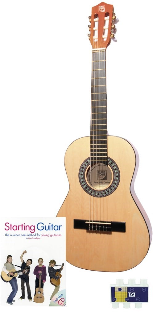 Pure Tone Kids: Half-Size Acoustic Guitar Pack